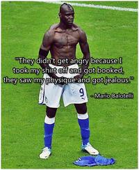 Mario Balotelli's Goal Celebration