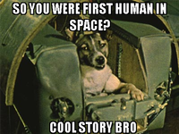 Unimpressed Astronaut
