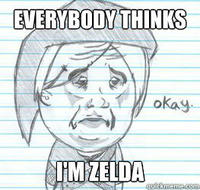 Link & Zelda Confusion / What if Zelda was a girl?
