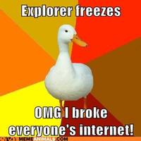 Technologically Impaired Duck