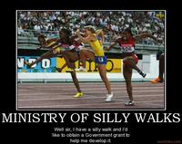 The Ministry of Silly Walks