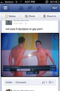 Olympics or Gay Porn?
