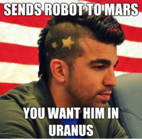 NASA Mohawk Guy