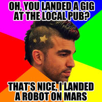 NASA Mohawk Guy