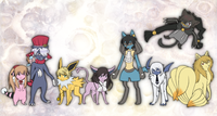 Pokefication / Pokefied Characters