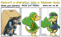 Pokefication / Pokefied Characters