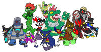 Pokefication / Pokefied Characters