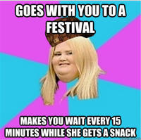 Scumbag Fat Girl