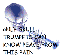 Skull Trumpet