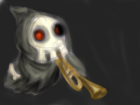 Skull Trumpet
