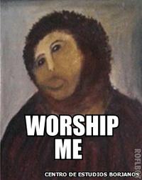 Botched Ecce Homo Painting