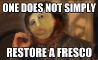 Botched Ecce Homo Painting