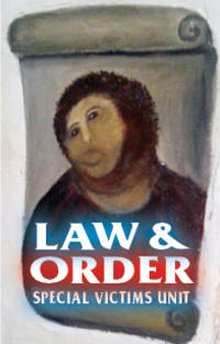 Botched Ecce Homo Painting