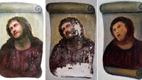 Botched Ecce Homo Painting