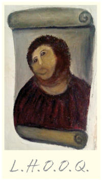 Botched Ecce Homo Painting