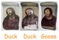 Botched Ecce Homo Painting