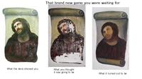 Botched Ecce Homo Painting