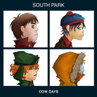 Gorillaz "Demon Days" Cover Art