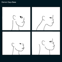 Gorillaz "Demon Days" Cover Art