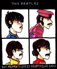 Gorillaz "Demon Days" Cover Art