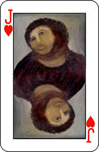 Botched Ecce Homo Painting