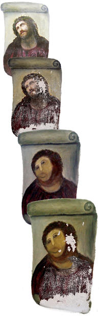 Botched Ecce Homo Painting