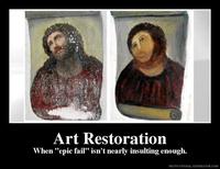 Botched Ecce Homo Painting