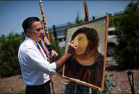 Botched Ecce Homo Painting