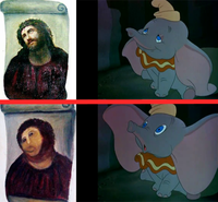 Botched Ecce Homo Painting