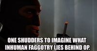 OP is a Faggot
