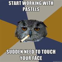 Art Student Owl