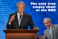 Clint Eastwood's Empty Chair Speech / Eastwooding / Invisible Obama