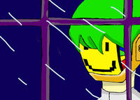 Season 0 Kaiba Staring At the Rain Through a Window