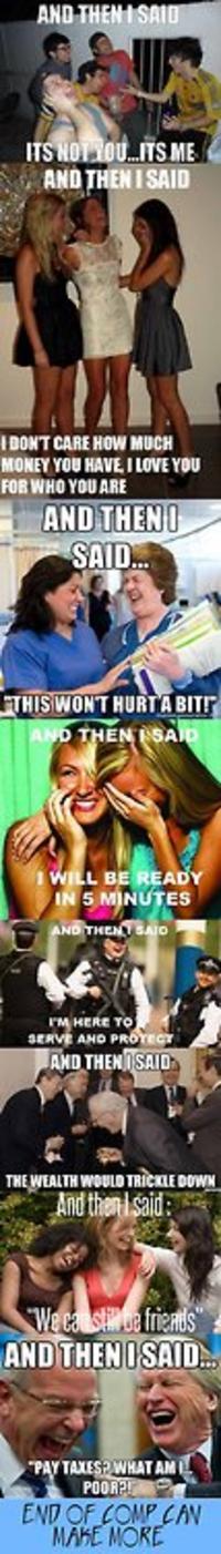 And Then I Said