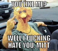 Fired Big Bird / Mitt Romney Hates Big Bird