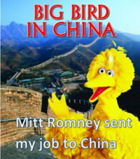 Fired Big Bird / Mitt Romney Hates Big Bird