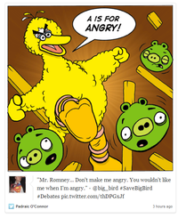 Fired Big Bird / Mitt Romney Hates Big Bird