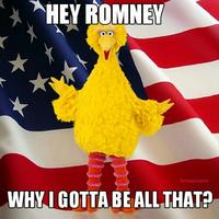 Fired Big Bird / Mitt Romney Hates Big Bird