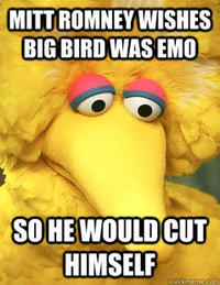 Fired Big Bird / Mitt Romney Hates Big Bird