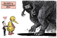Fired Big Bird / Mitt Romney Hates Big Bird