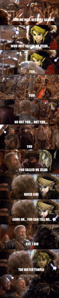 Link & Zelda Confusion / What if Zelda was a girl?