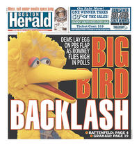 Fired Big Bird / Mitt Romney Hates Big Bird
