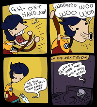 Ghost Blowjob! Woo-woo!