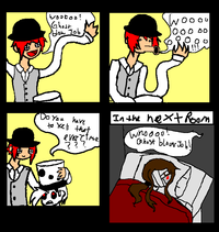 Ghost Blowjob! Woo-woo!