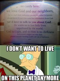 I Don't Want to Live on This Planet Anymore