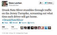 Nate Silver / Drunk Nate Silver