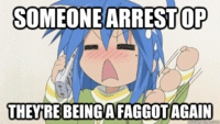 OP is a Faggot