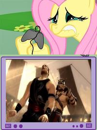 Fluttercry / Characters Watching Tv