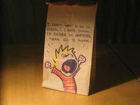 Lunch Bag Art