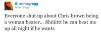 Chris Brown Shaming